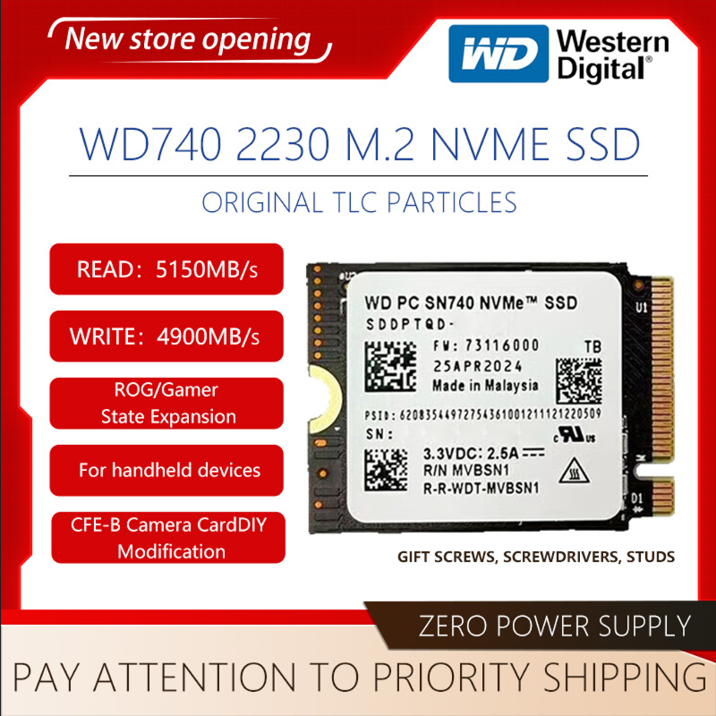 Samsung Ssd 980 Pro - Western Digital SN740 1TB/2TB M.2 2230