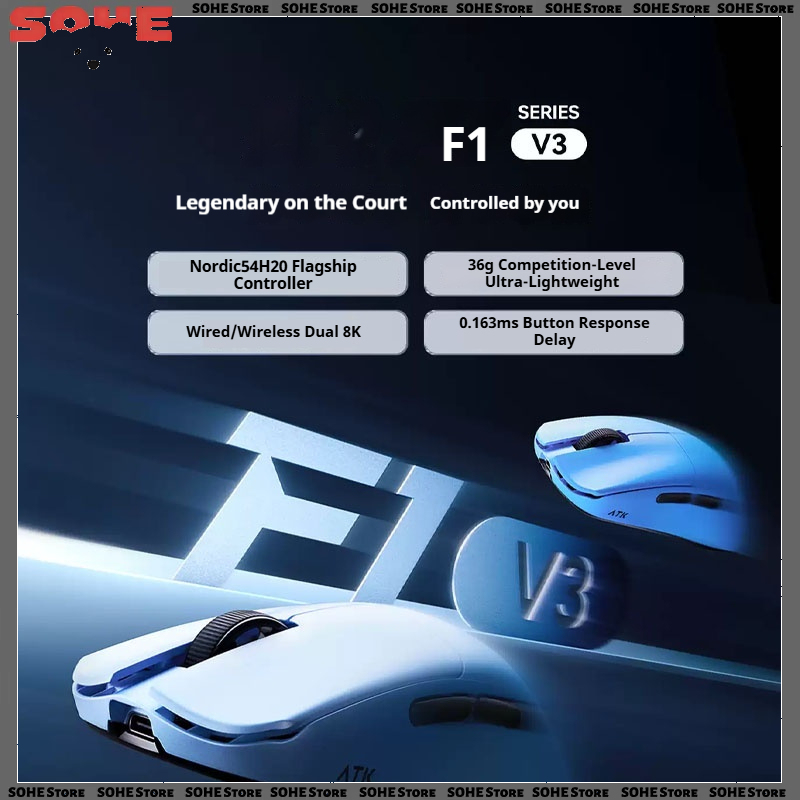 Ultimate Esports Gaming - ATK Blazing Sky F1 V3 ワイヤレスゲーミングマウス