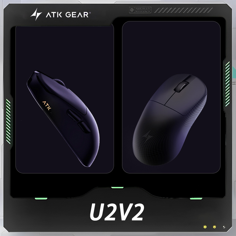 Ultimate Esports Gaming - ATK U2V2 Ultimate/MINI Plus ワイヤレスマウス デュアル8K