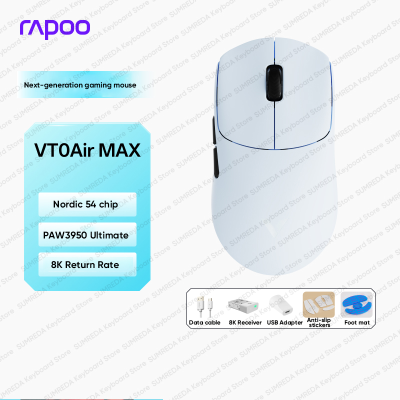 Rapoo VT0AirMAX ワイヤレスゲーミングマウス  - Ultimate Esports Gaming のレビューと価格