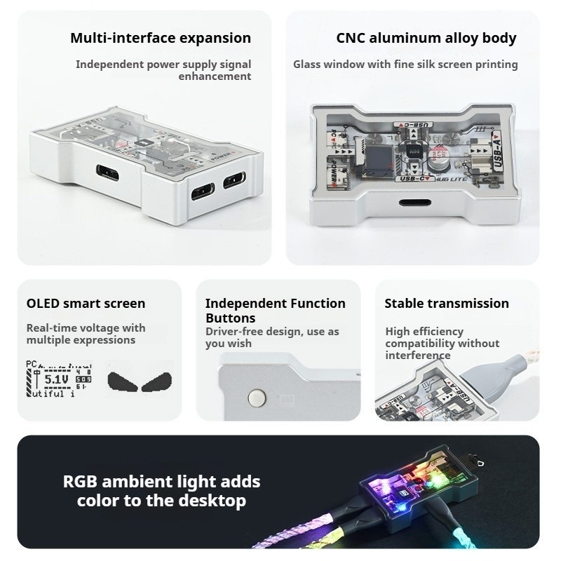 HMLAB HUB Lite - ゲーミングUSBハブ 2- - Esports Gaming Splitter のレビューと価格