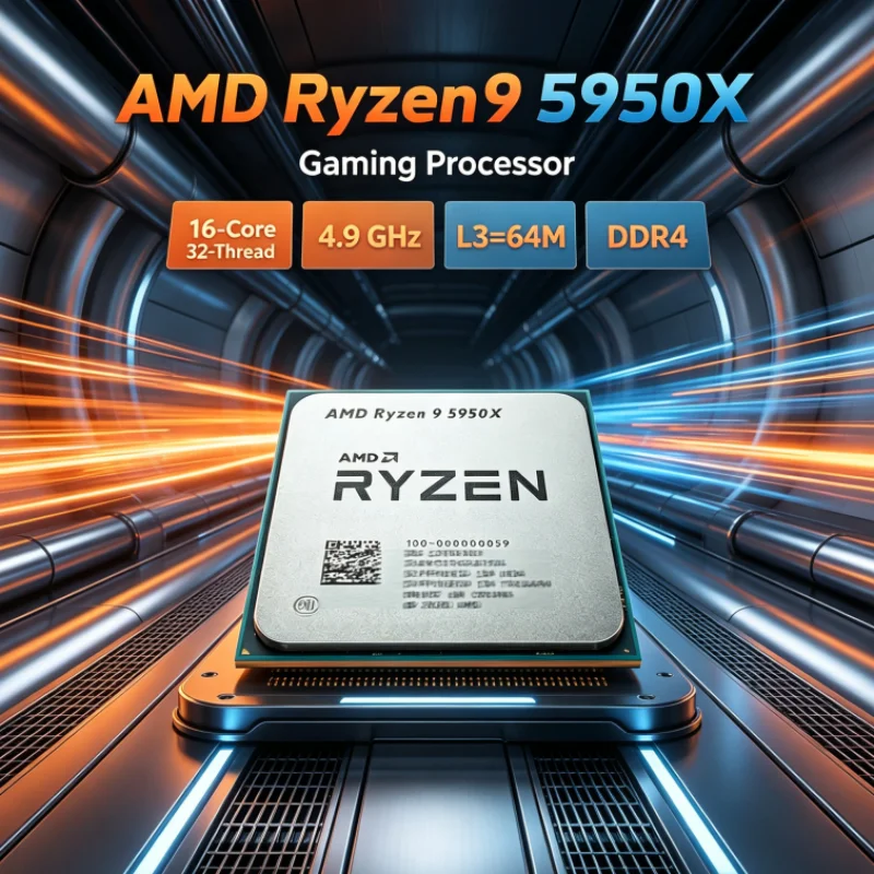 AMD Ryzen 9 5950X ゲーミングCPU（クーラ - Amd Cpu Ryzen 9 のレビューと価格