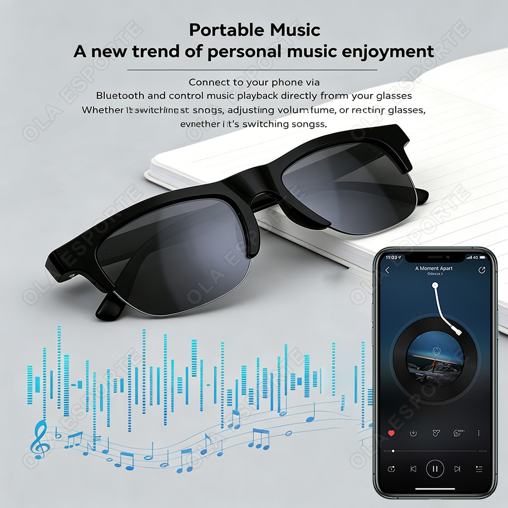 新型スマートBluetoothメガネ タッチコントロール ハ - Esports Gaming Remote のレビューと価格
