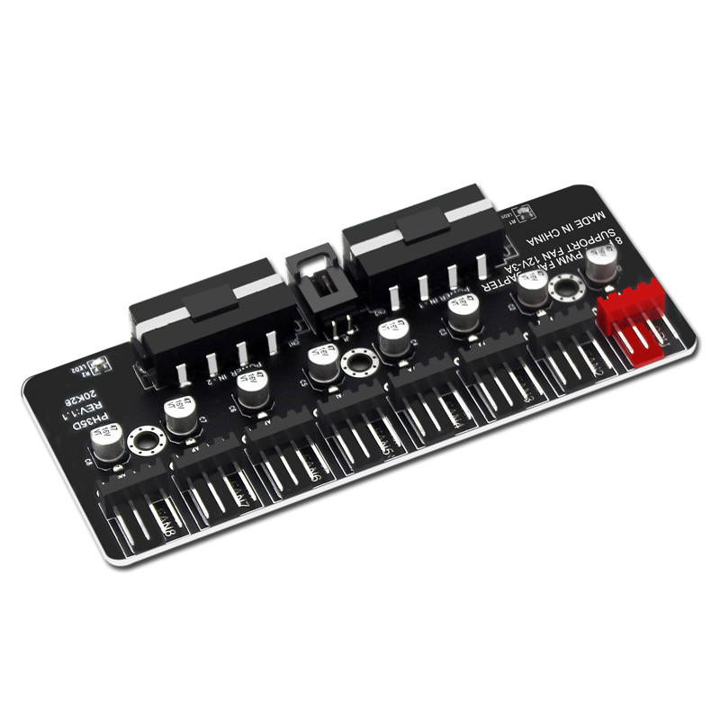PC 1-8 チャンネル 4Pin PWM 冷却ファンハブ  - Esports Gaming Splitter のレビューと価格